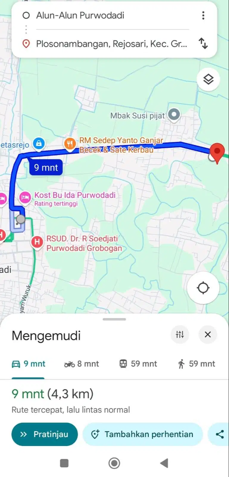 Dijual Tanah Siap Bangun, Dipinggir Jalan Raya (Tanpa Perantara)