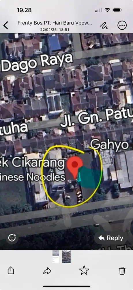 Dijual Kavling Komersial Jalan Thamrin Cikarang Bekasi