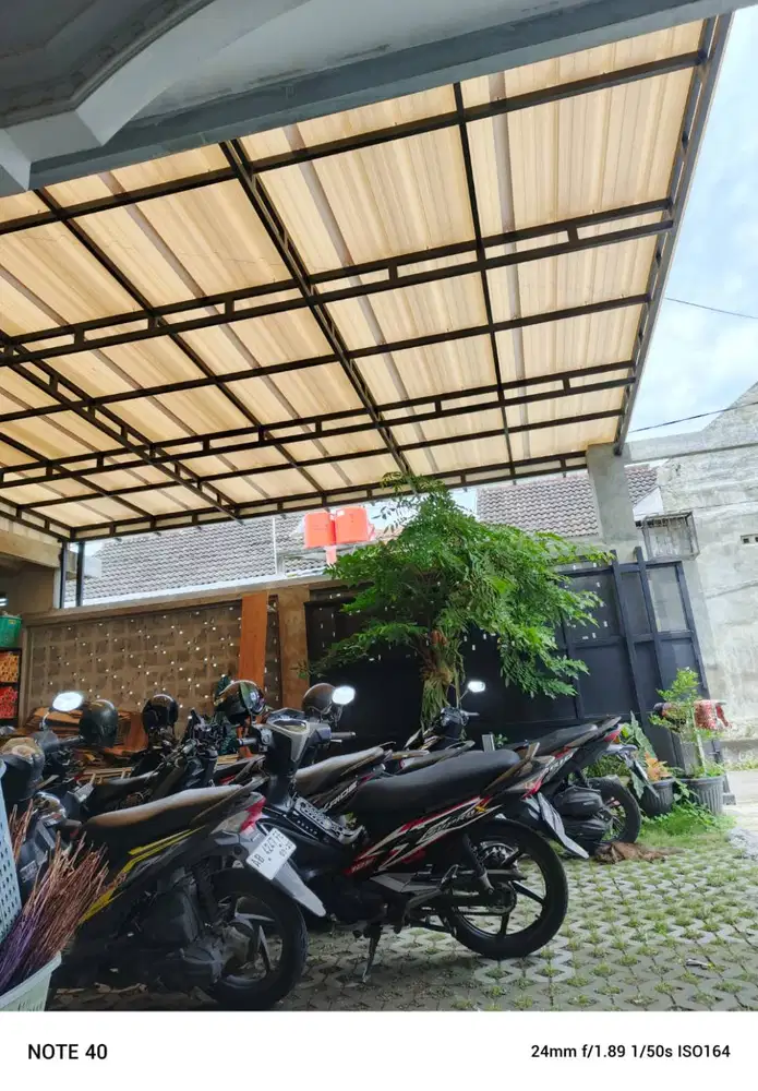 Kanopi pagar balkon pintu dorong pintu lipat railing tangga