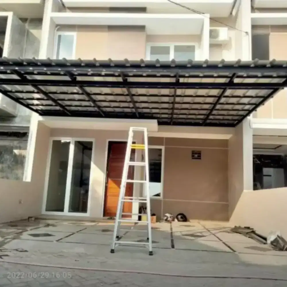 KANOPI BAJA RINGAN UNTUK GARASI MOBIL 48