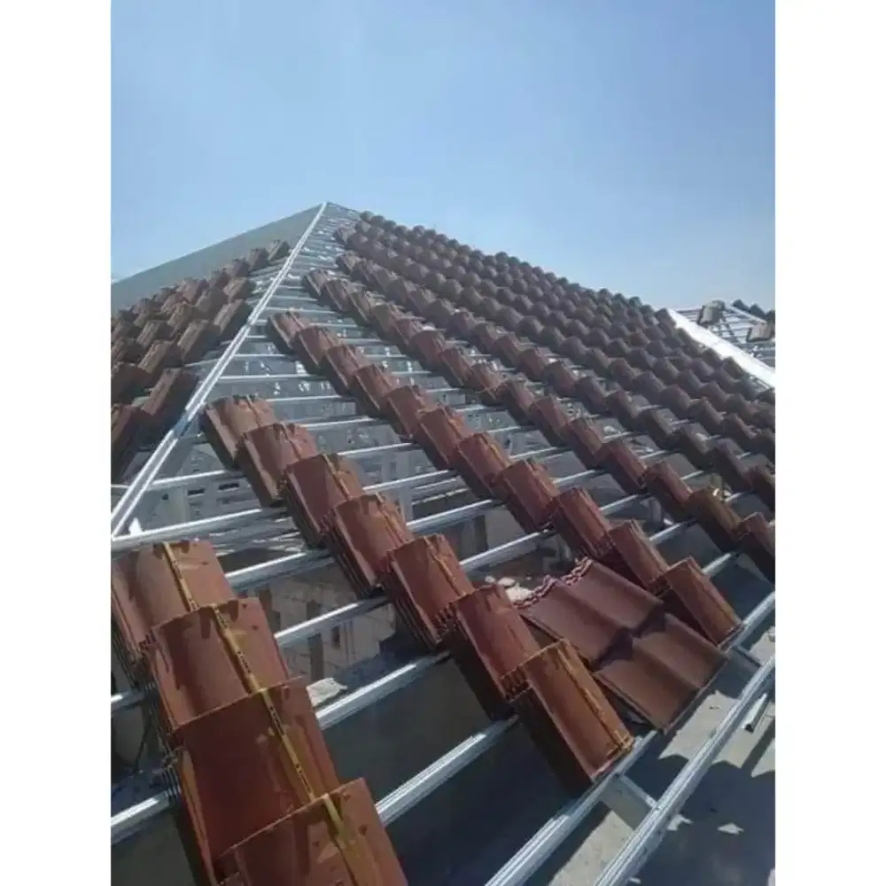 RANGKA ATAP BAJA RINGAN TERPASANG 50