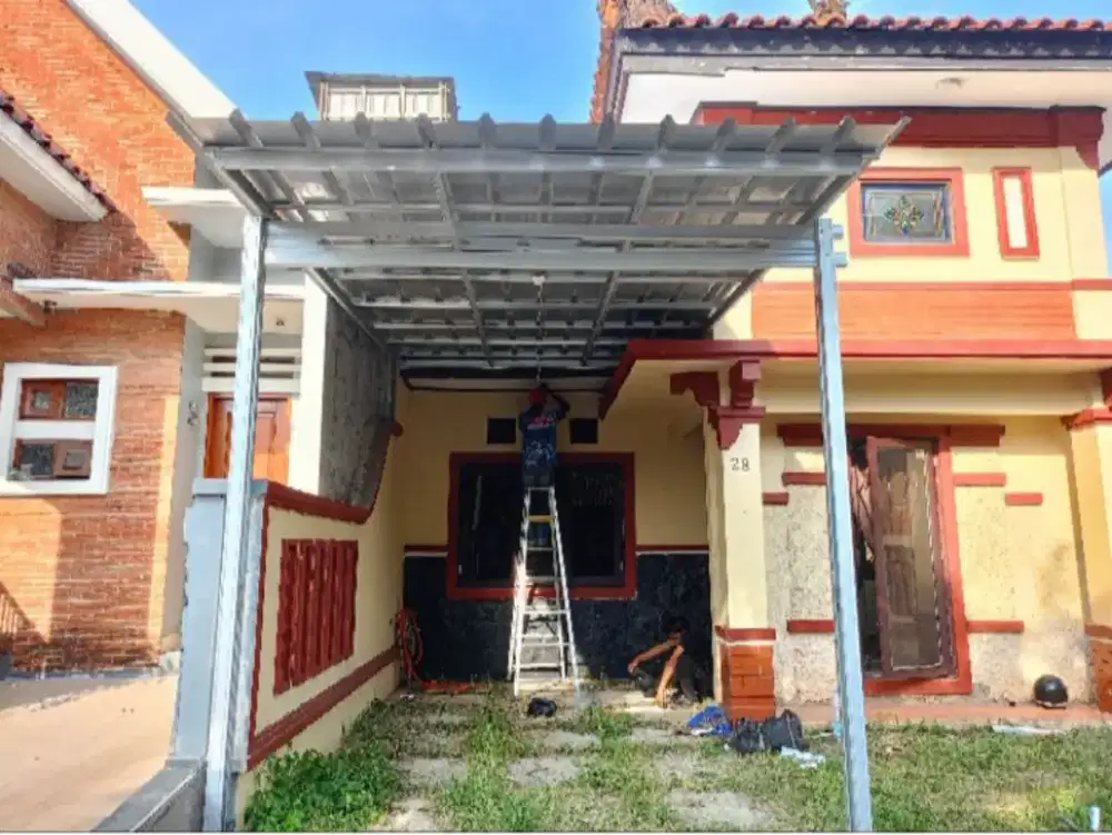 KANOPI BAJA RINGAN ATAP GALVALUM PASIR 62