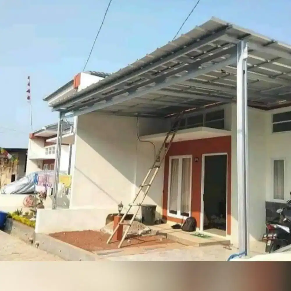KANOPI BAJA RINGAN ATAP GALVALUM POLOS 68
