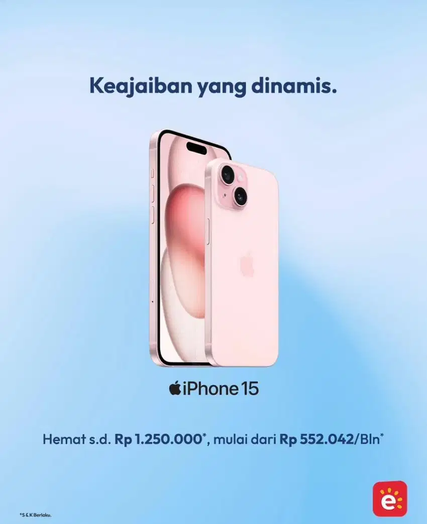 IPHONE 15 HANYA 13jtan AJA BISA KREDIT HINGGA 0% TANPA DP SYARAT KTP