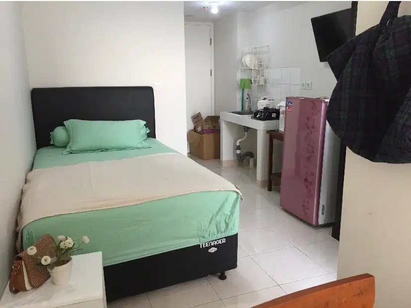 Dijual Studio Full Furnished Bisa Langsung Huni The Springlake Bekasi