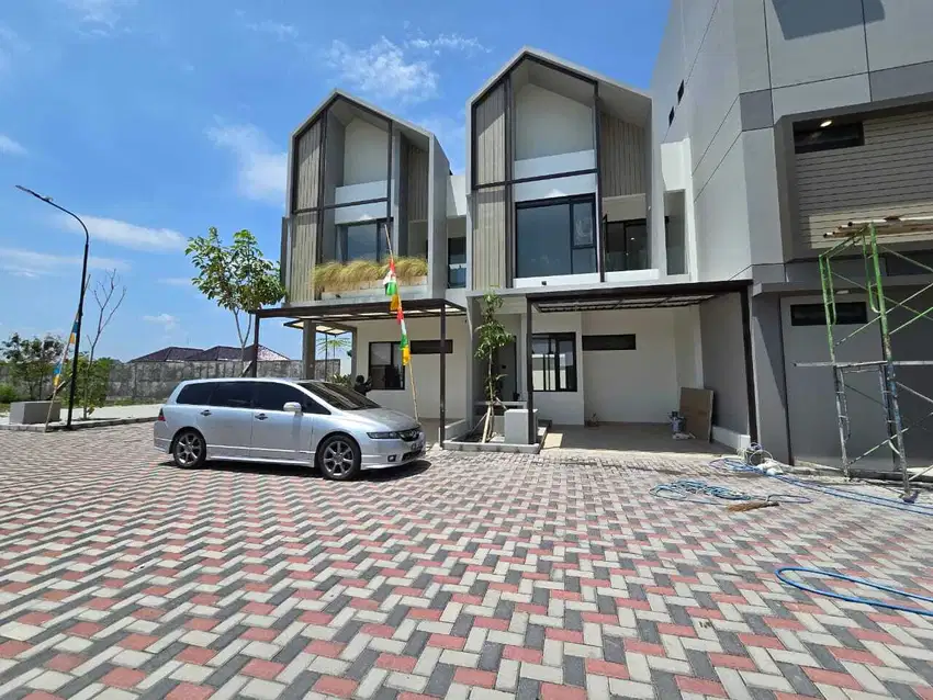 Rumah baru minimalis smart home modern di cluster elite gentan solo