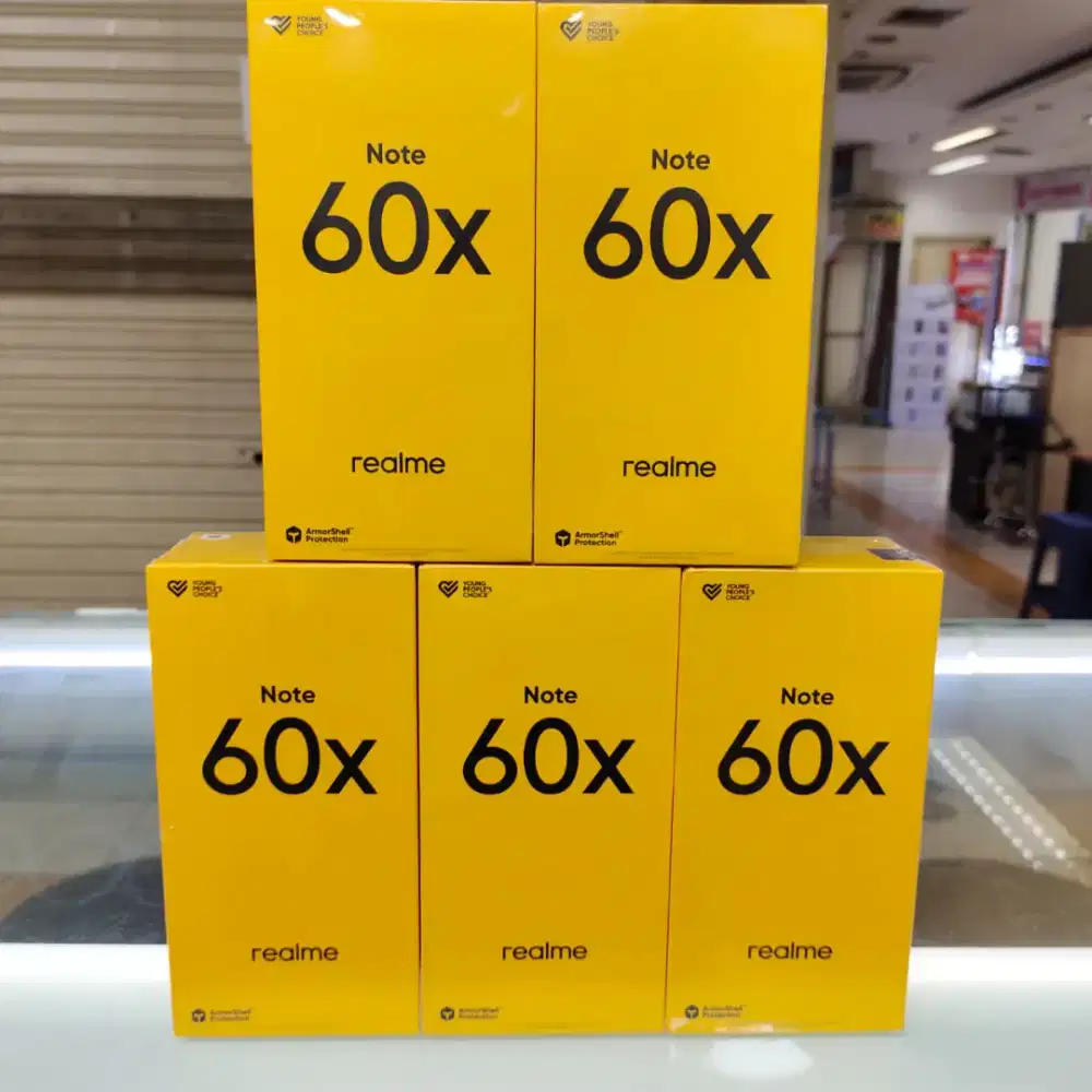 Realme Note 60x ram 4gb+8gb/64gb baru garansi resmi harga Promo