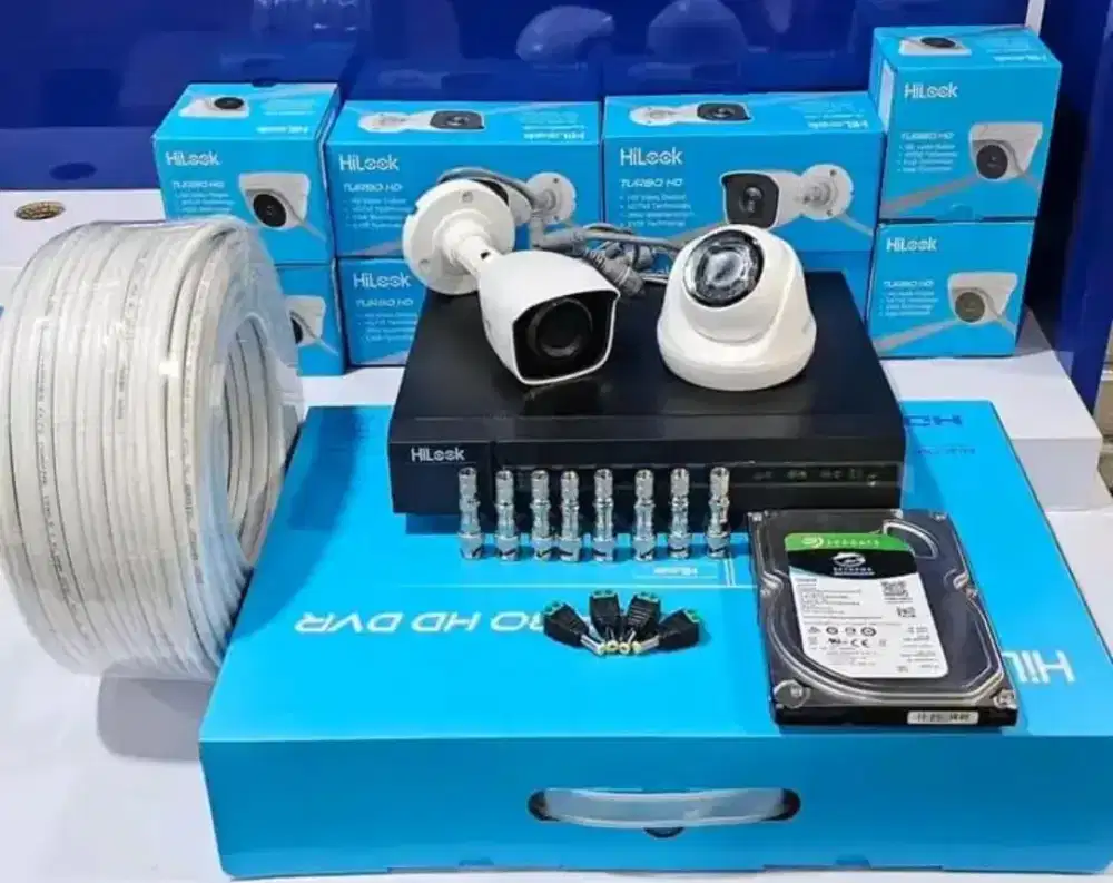 Jual cctv hilook hikvision dahua murah free biaya intelasi