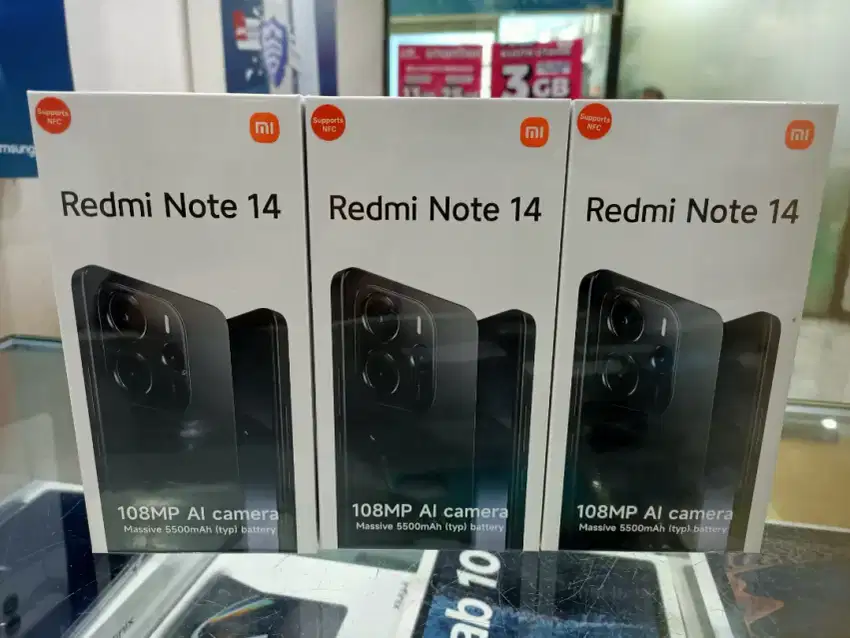 Xiaomi redmi note 14 8/128 8/256 garansi resmi (no repack)