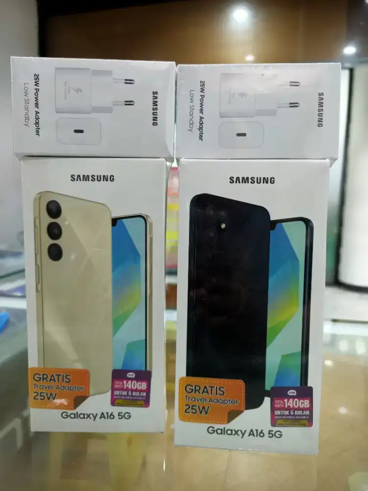 Samsung galaxy A16 5G 8/256 garansi resmi (no repack)