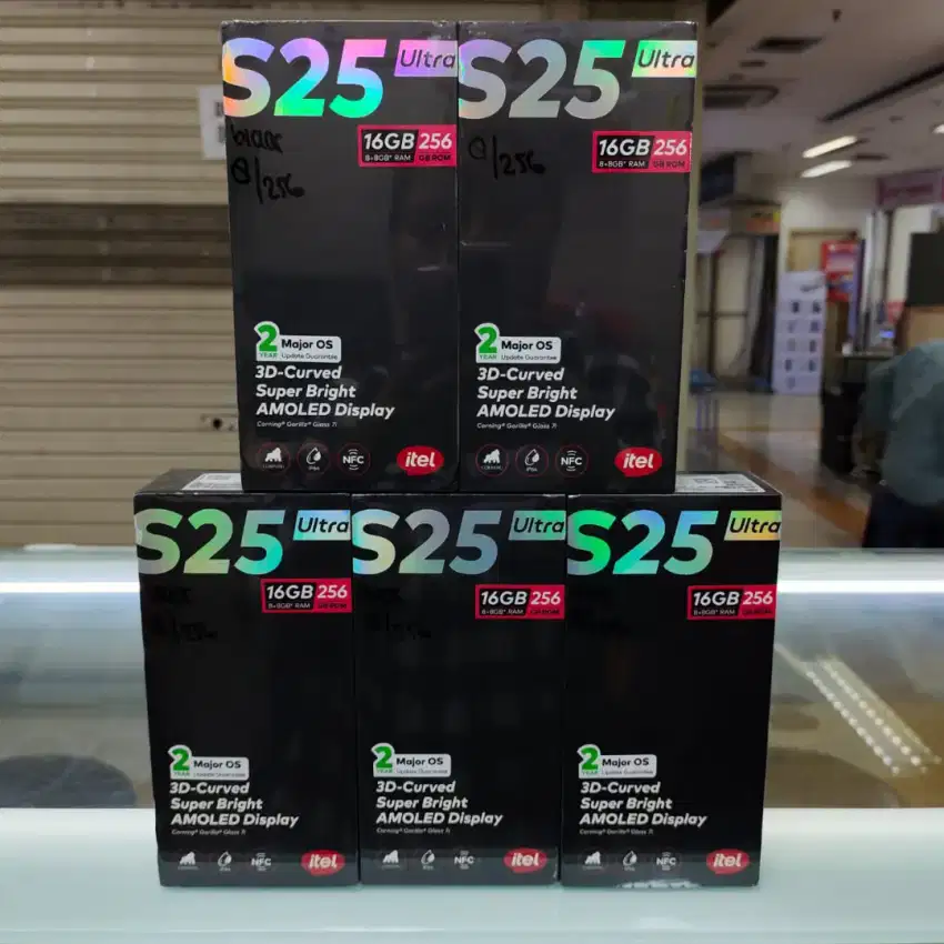 Itel S25 Ultra ram 8gb+8gb/256gb baru garansi resmi layar curved amold