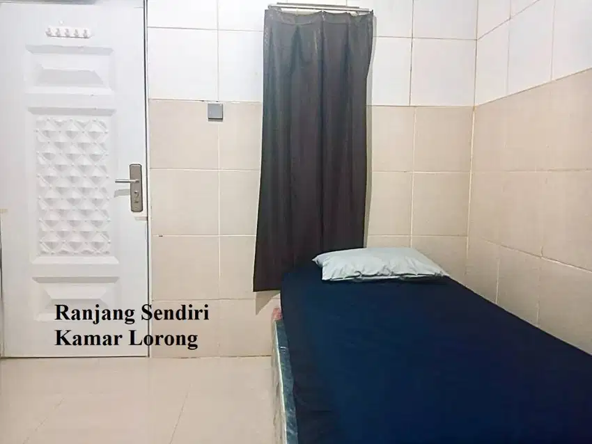 Disewakan harian & bulanan kamar kost bersih & rapih (Pria & Wanita)