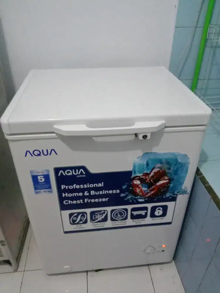 Jual freezer aqua