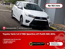 [ LOW KM ] Toyota Yaris 1.5 S TRD Sportivo AT Putih 2014/2015