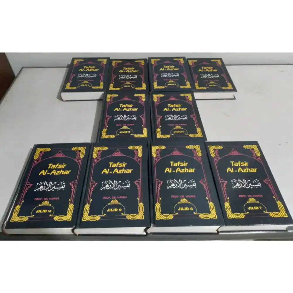 Buku Tafsir Al-Azhar (Hamka) Lengkap Original Pustaka Nasional 1999