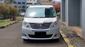 Toyota Alphard 2.4 G Pilot Seat AT Silver 2012 Low KM 78Rb Terawat