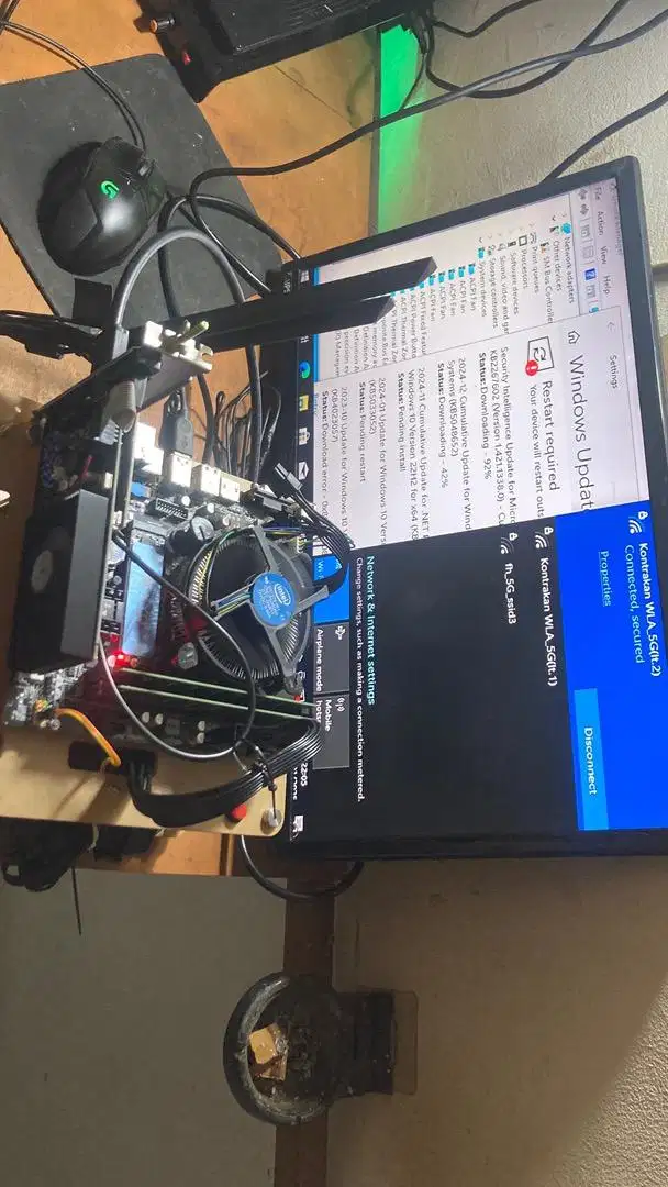 Pc mini open case