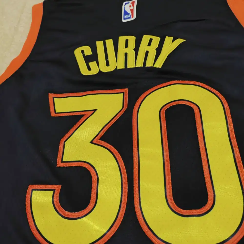 Jersey basket Stephen Curry #30 Golden State Warriors navy Oakland
