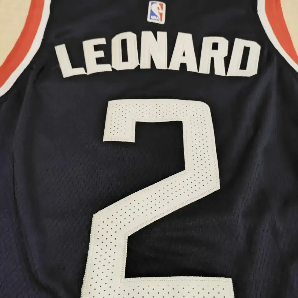 Jersey basket Kawhi Leonard #2 LA Clippers navy