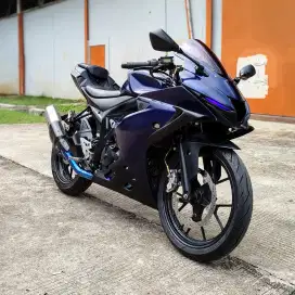 MOTOR SPORT SUZUKI GSX R150 KEYLESS 2018 LENGKAP MODIF BANYAK BONUS