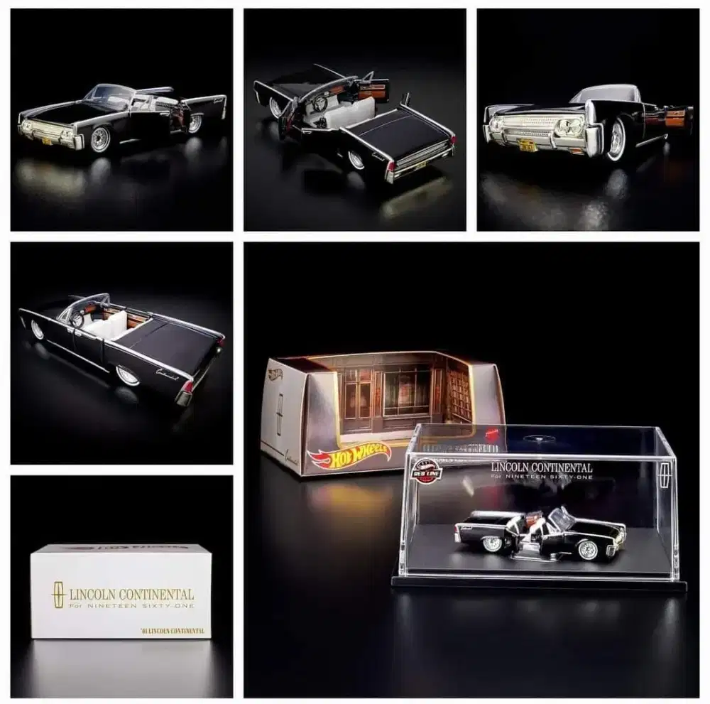 hot wheels RLC '61 LINCOLN CONTINENTAL