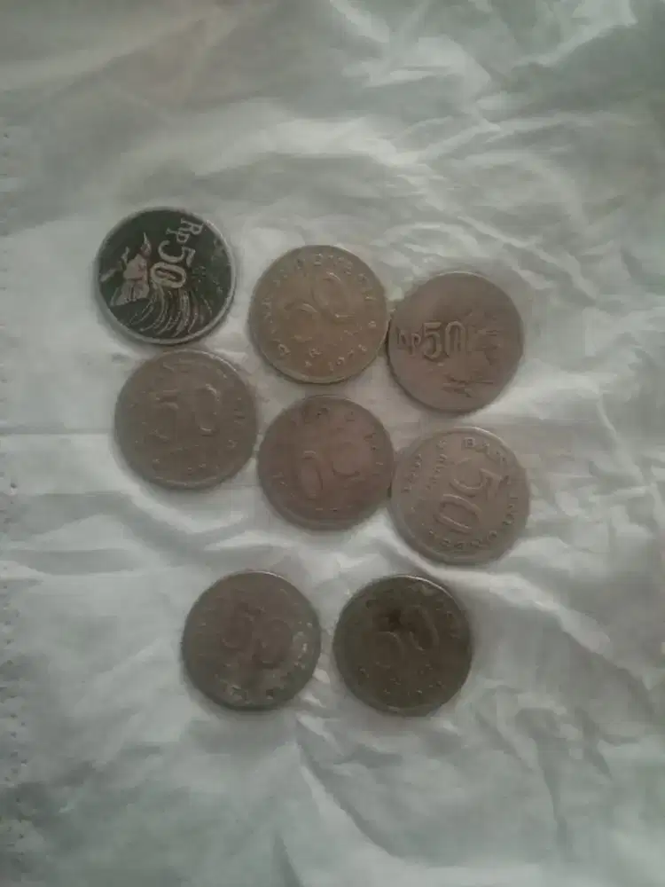 Uang koin rp 50 tahun 1971