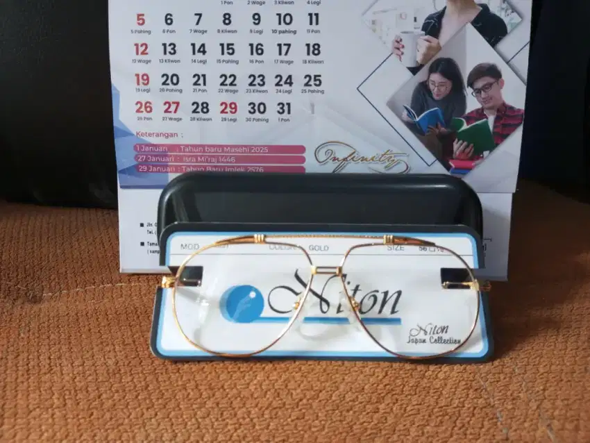 NITON - Authentic Frame Kacamata Vintage Aviator
