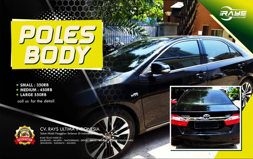 POLES MOBIL / SALON MOBIL / SALON MOBIL PANGGILAN / AUTODETAILING
