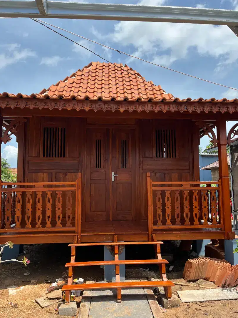 Rumah Kayu Joglo Jati Jepara - Rumah Gladak Jati Jepara