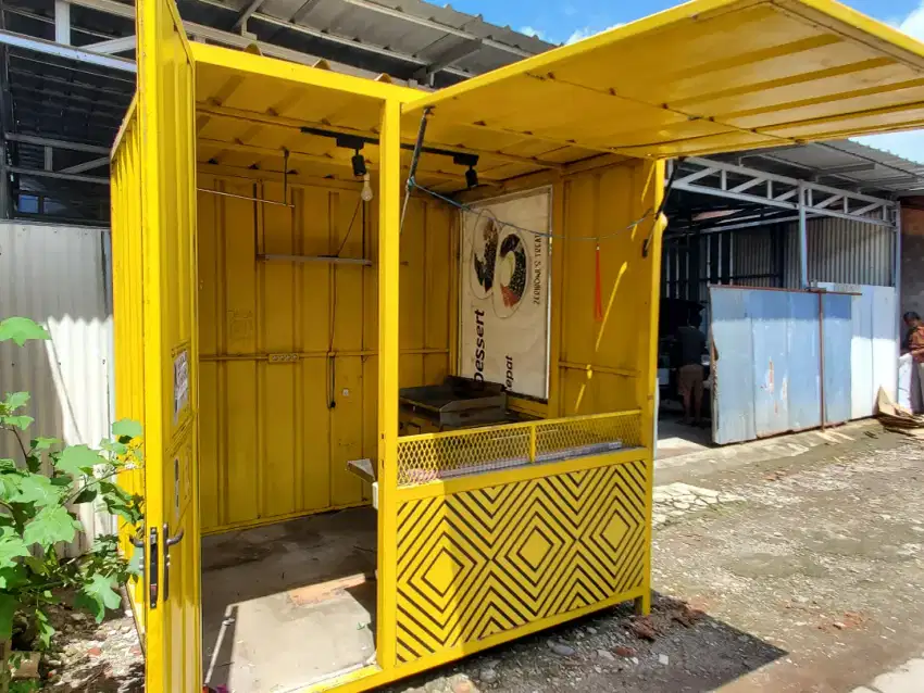 Booth Kontainer Cafe,Resto,Dll Tt Motor