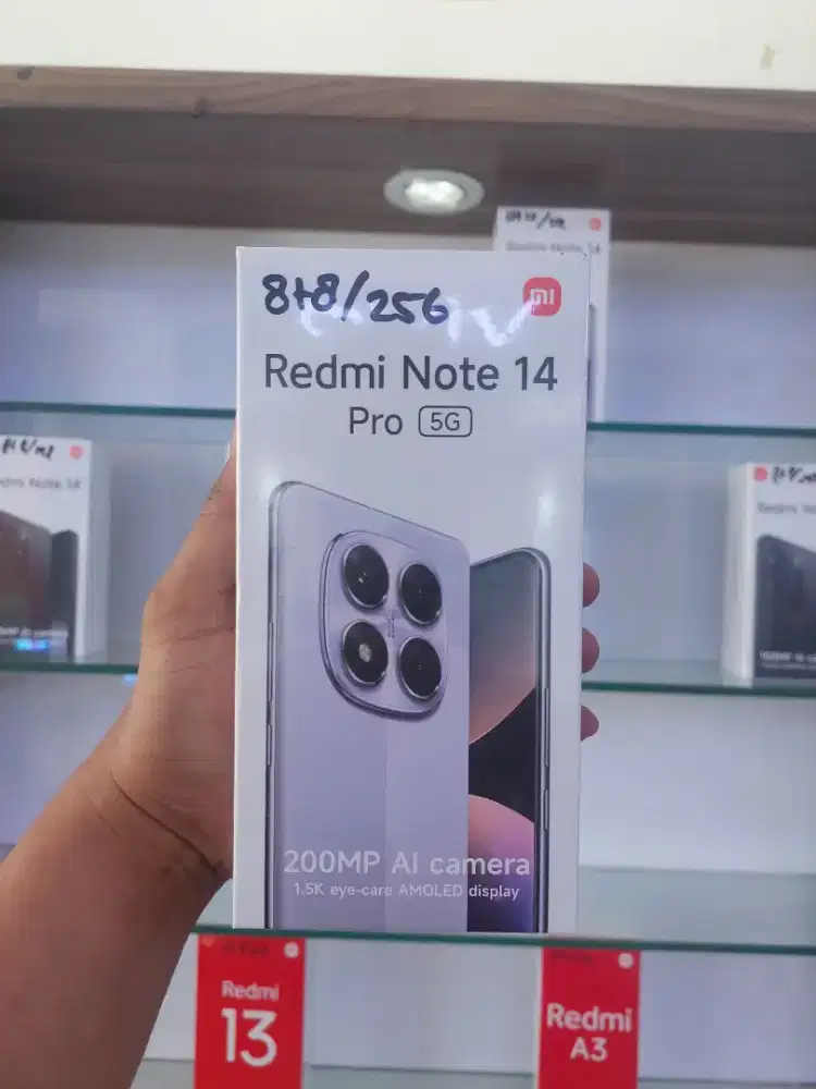 XIAOMI NOTE 14 PRO 5G RAM 8/256GB GARANSI RESMI NO REPACK
