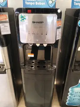 Dispenser Sharp bottom Load hitam