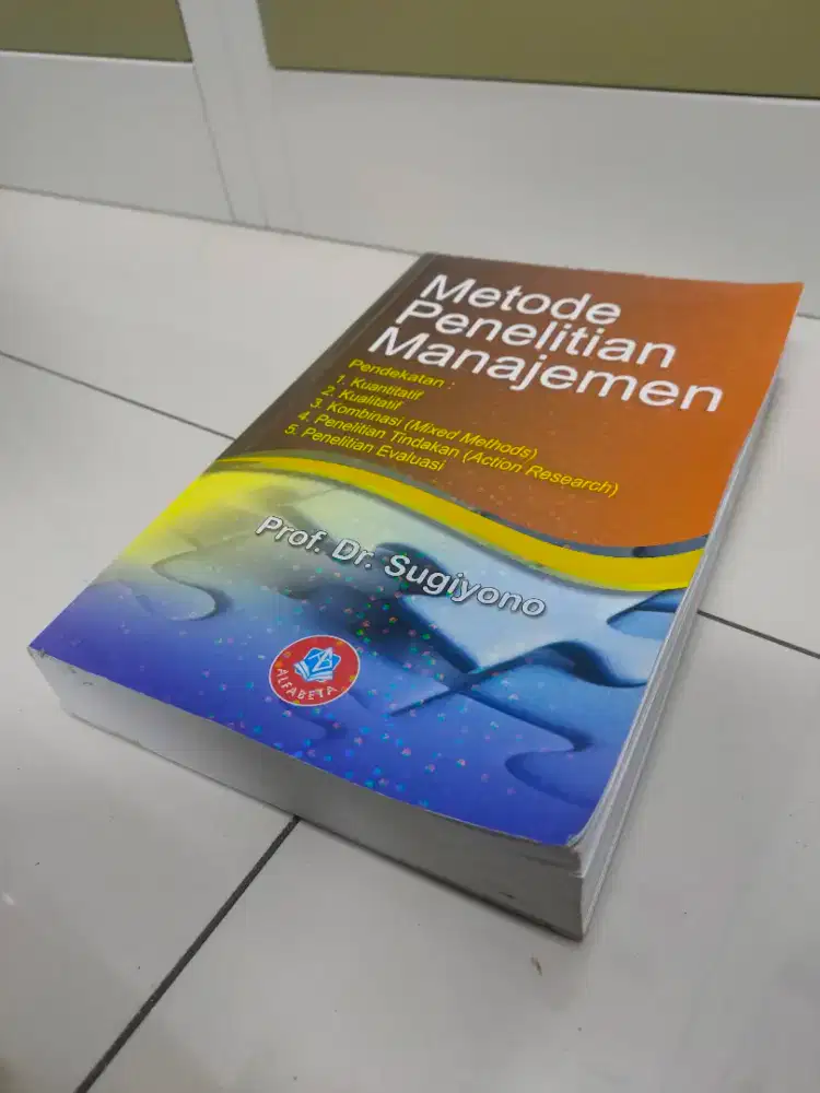 Buku Metode Penelitian Manajemen Prof. Dr. Sugiono