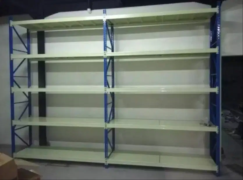 RAK KANTOR RAK ARSIP RAK INDUSTRI RAK BAJA 500 - 600 KG PER SUSUN