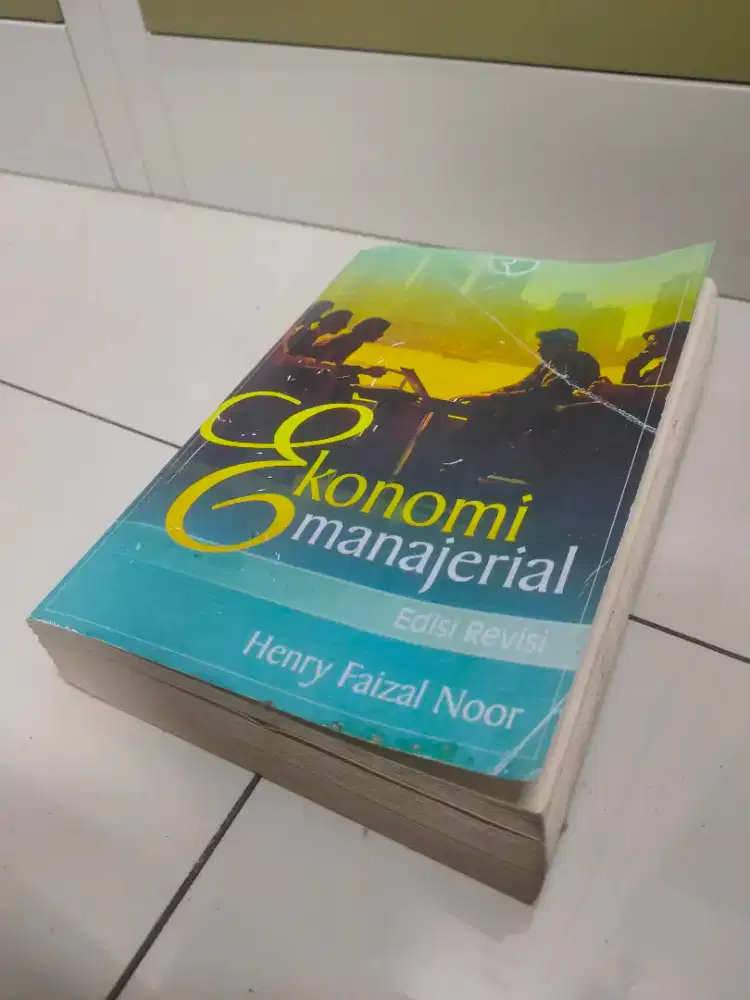 Buku Ekonomi Manajerial Edisi Revisi Henry Faizal Noor ada Minus