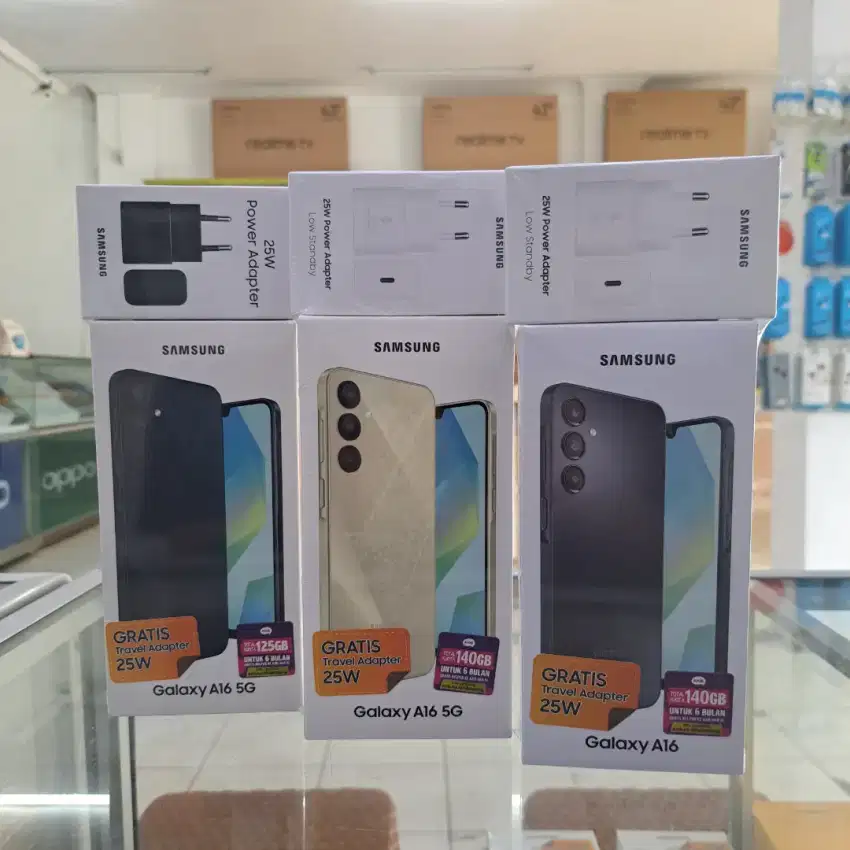 Samsung A16 ram 8/256gb & 8/128gb promo Garansi resmi 1 tahun