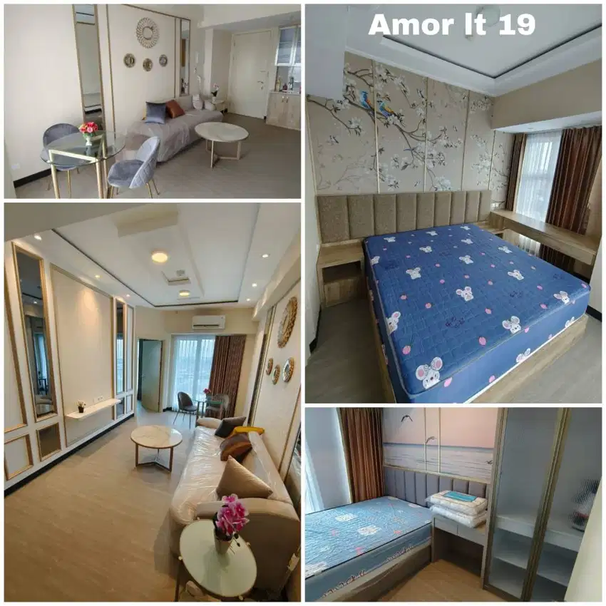 Dijual Apartemen Amor Pakuwon City Mall Mewah Murah Surabaya Timur