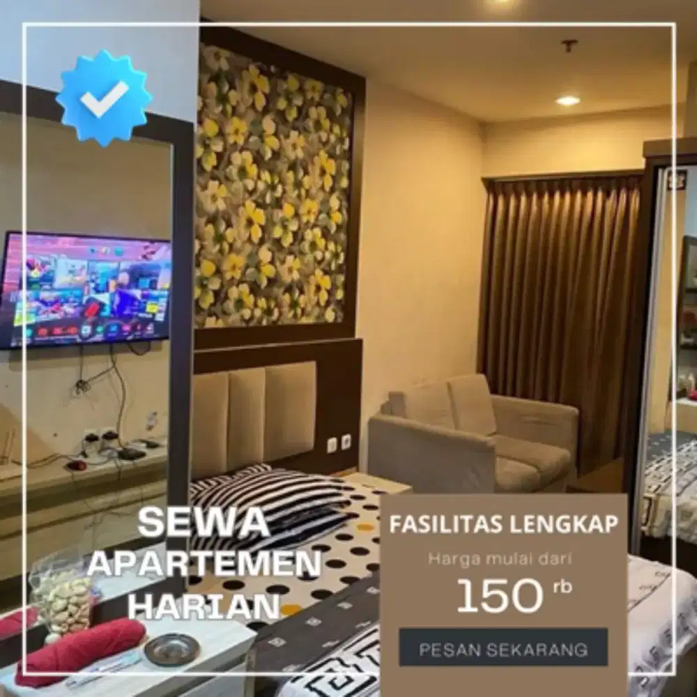 Sewa apartemen Bassura City Jakarta Timur Harian Termurah
