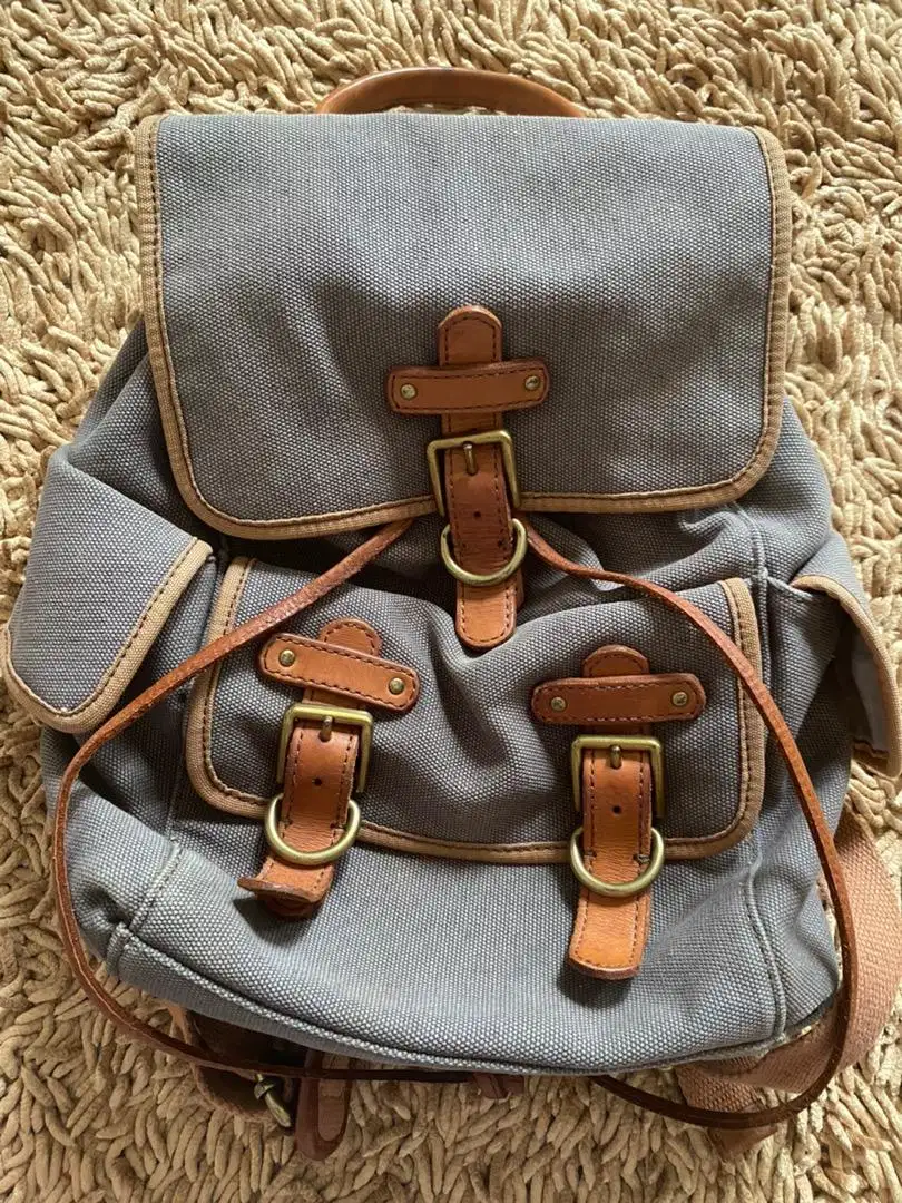 Tas backpack coklat fossil
