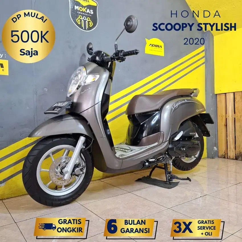 Honda Scoopy Stylish 2020 RENDI