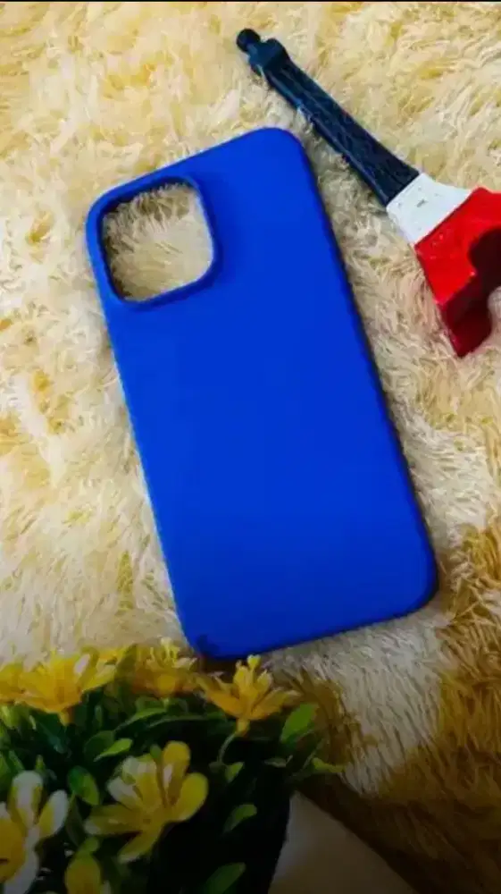 •Casing Exclusive Blue for  iPhone 13/14 Pro Max (da Beli di America)•