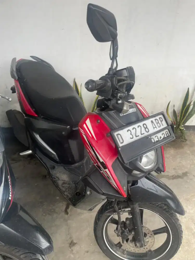 Dijual yamaha xride 125 fi led siap pakai, minus pemakaian