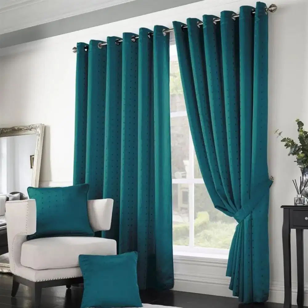 Jual tirai jendela gordyn hordeng gorden wallpaper dinding rollblind v