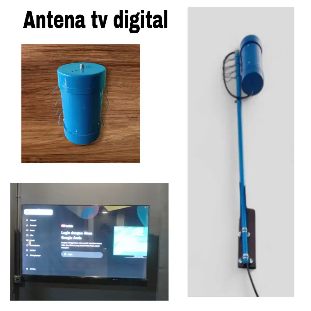 Paket Antena TV Digital + Pasang  Jaminan dapat 30 - 50 Canel Jernih!