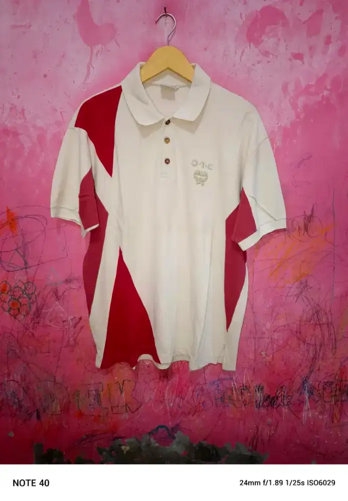 Bismillah, dijual kaos kerah MCM Italy original