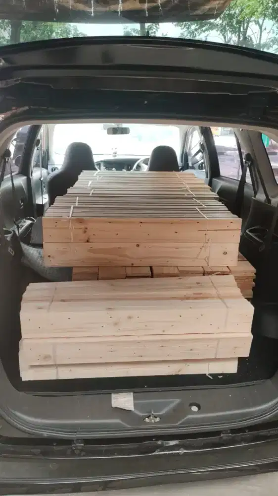 Jati Belanda dimensi 1.5x10x110cm SERUT