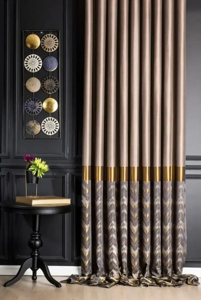 Jual tirai jendela gordyn hordeng gorden wallpaper dinding rollblind v