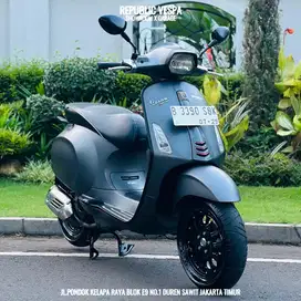Dijual Cepat Piaggio Vespa SPRINT 150 3V Tahun 2014 Warna Abu Doff