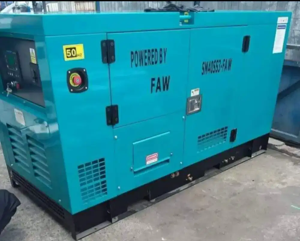 Mesin genset baru dan bekas