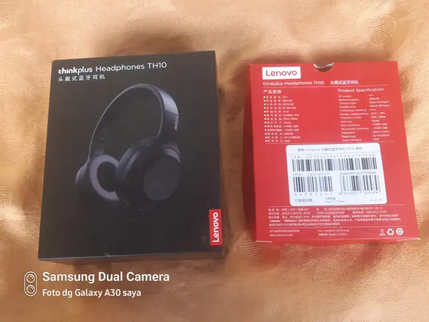 Lenovo thinkplus TH10 wireless headphone Bluetooth